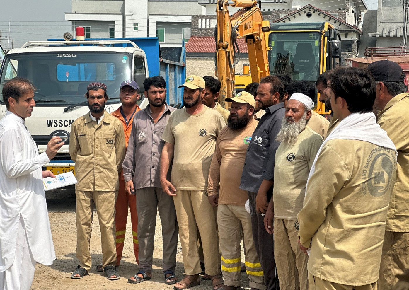 Driver's Training at Water and Sanitation Services Company Mardan